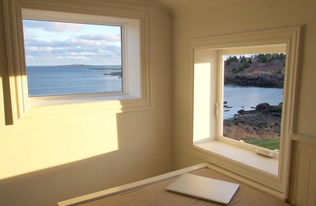Sailor`s Rest House On The Cliffs Of Petit De Grat In a French Acadian Community