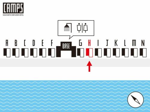 SAKATANTO Container Hotel CAMPS - Vacation STAY 93788v