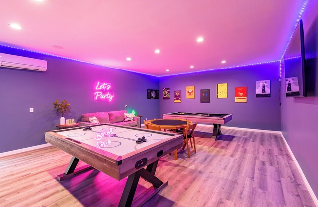 Saltwater Pool, Spa, Firepit, GameRoom @MariamsBnb