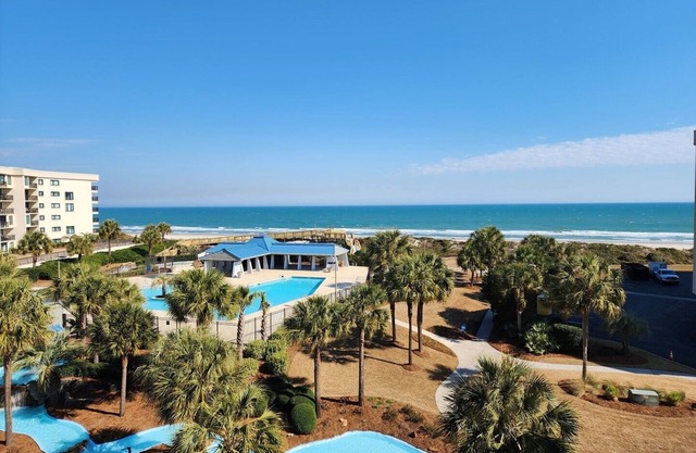 Sandpiper Run D4C Beautiful Ocean View from Covered Balcony