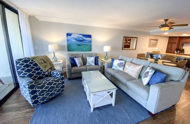 Sanibel Harbour Resort Harbour Tower 615: Beachfront vacation retreat overlooking Sanibel Harbour