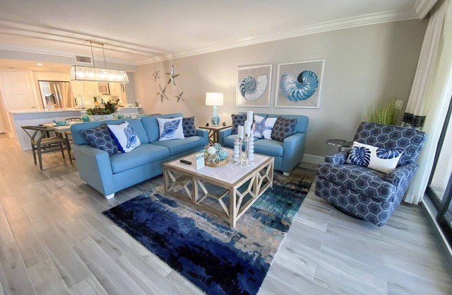 Sanibel Harbour Resort Bay View Tower 534: Beautifully appointed, newly renovated condo