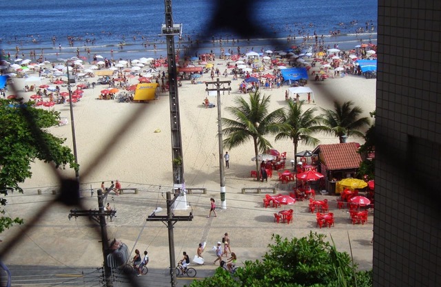 Sao Vicente in front of the beach