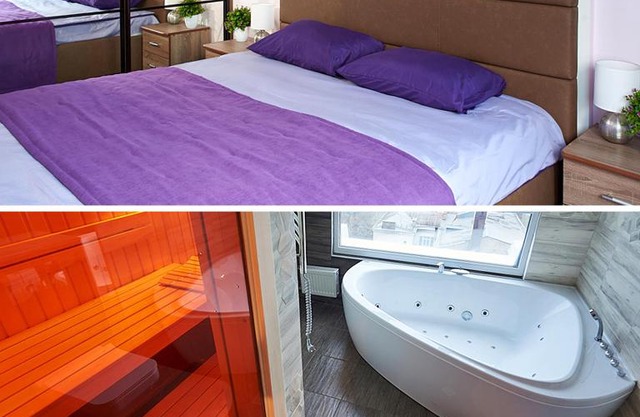 Sauna, Big Jacuzzi , Khreshchatyk apartments