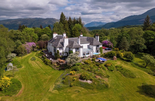 Scenic country suite located at Lonan Country House & Gardens in Scotland!