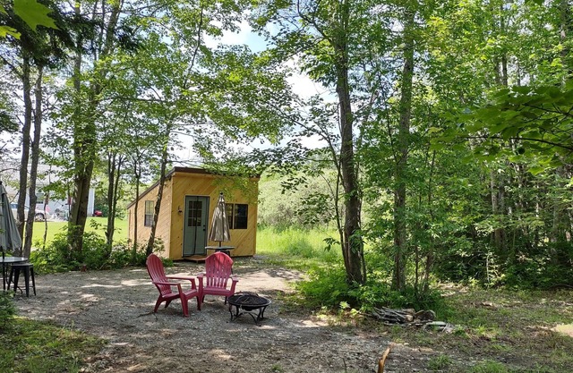 Schlafman's Hollow Solar Camping Cabin 2