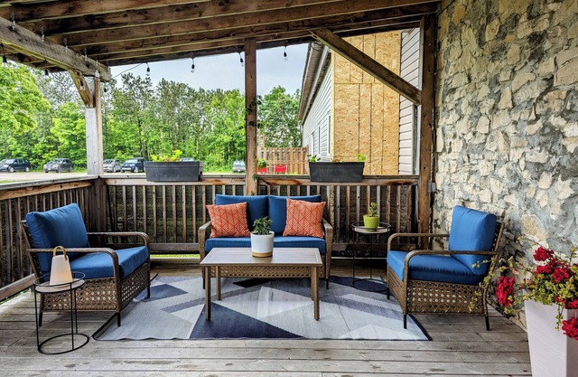 School House Suite steps from Bridal Veil Falls in beautiful Kagawong