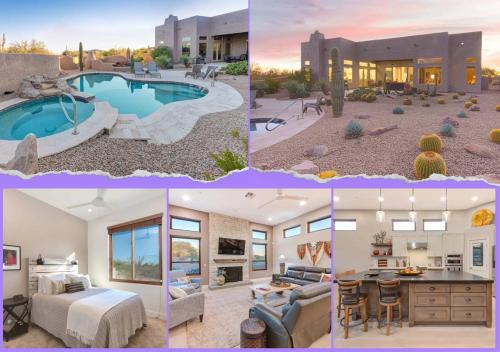 Scottsdale Luxury Heated Pool Desert Views For 6