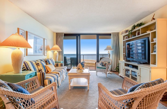 Sea Colony Ocean 6th floor condo w/pool, gym, and free WiFi