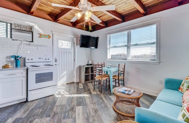Sea Glass Cottage #3 | Renovated | Beachfront w/Dune Views | Outdoor Courtyard
