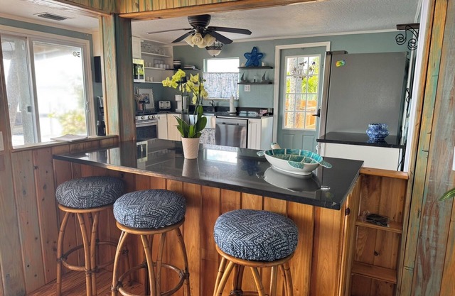 Sea Glass Cottage on the river.