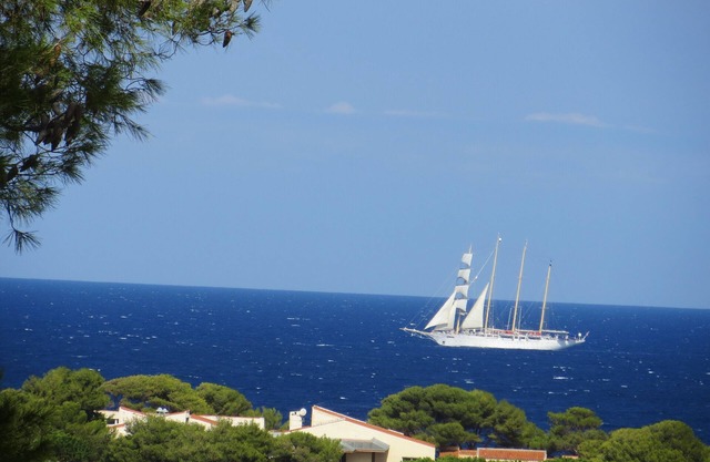 Sea view apartment 700m.de the beach, in Lumio in the Marina of Sant Ambroggio