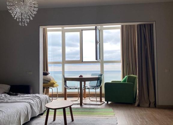 Sea View Studio on the 24 floor