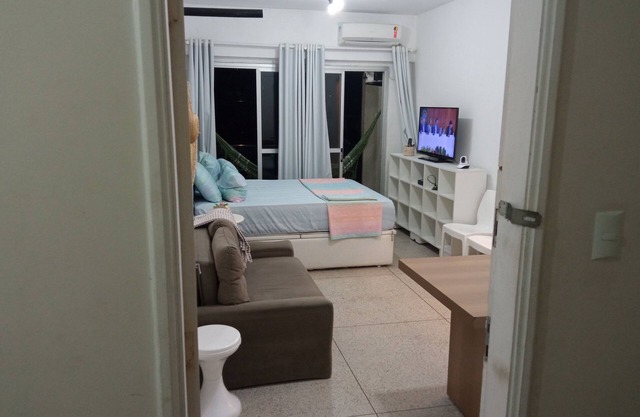 Seafront apartment, cold air conditioning and Wi-Fi