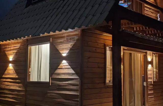 Seafront cabin in a private area of 1200 m2