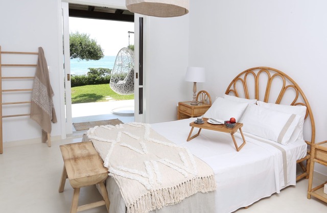 Seafront CALISTA Beach House with Private Garden