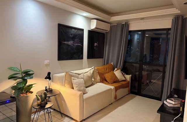 Seaside apartment on the Jatiuca/Pontaverde coast with air conditioning