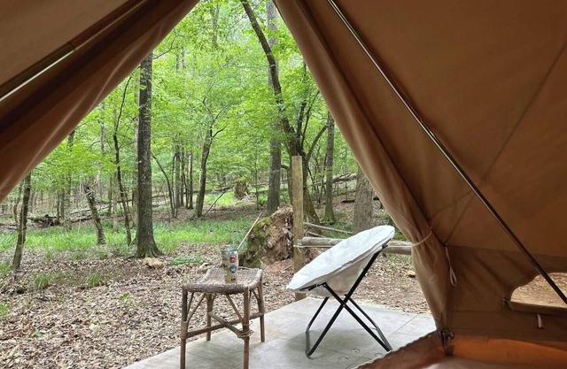 Secluded Bell Tent Retreat Near Lake Oconee