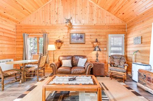 Secluded Bigfork Cabin with Canoes and Views!