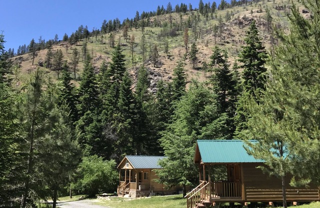 Secluded cabins on private ranch