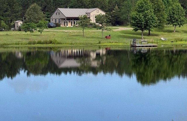 Secluded East TX Cabin w/Hot Tub, Fishing Pond, Firepit & Scenic Views