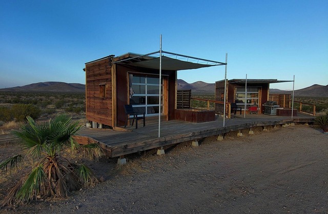 Secluded Glamping Eco-Pod Rental in the Mojave Desert near Ridgecrest, California