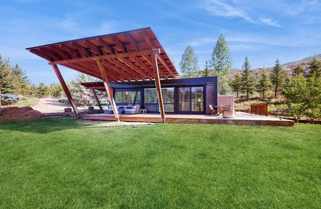Secluded unique home in prime location with deck, woodstove, & mountain view
