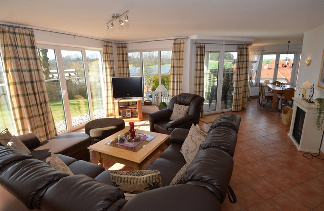 Seedörper Reethus Ferienhaus - Seedörper Reethus Ferienhaus mit Kamin+sauna+wasserblick