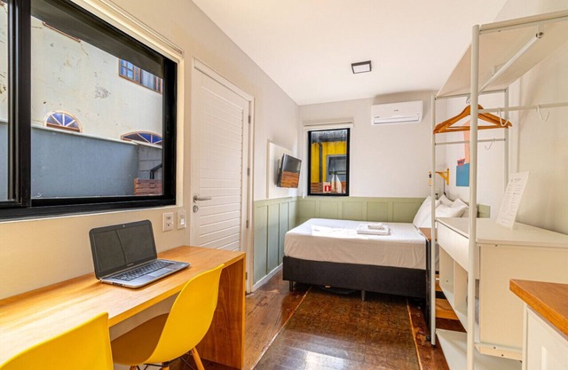 *Self Check-In*A/C*Full Kitchen*10min->Beach*