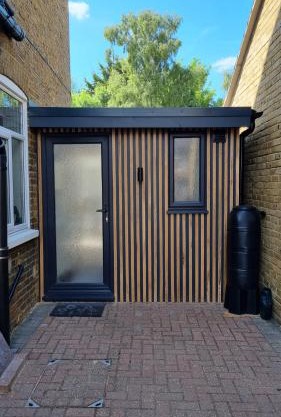 Self-contained annex, with parking.