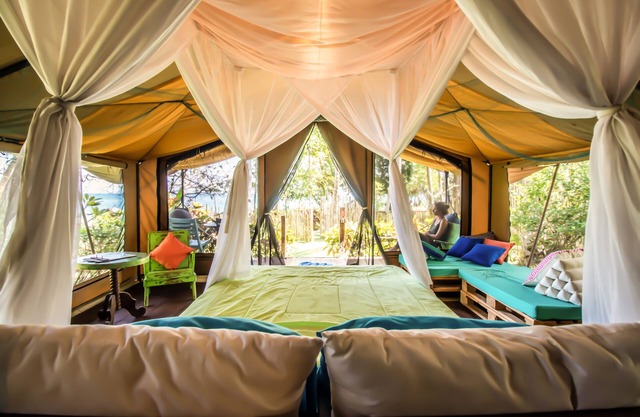 September VRBO Special $45! - Unforgettable Beachfront Glamping Experience!