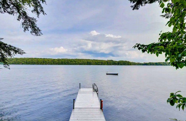 Serene Cabin with Lakefront Access, Cozy Fire Pit, and Bunk House