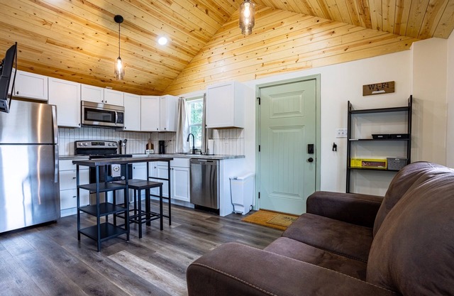 Settle in at the Petite Retreat.