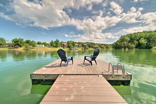 Sevierville Lake House with Deck and Foosball Table!