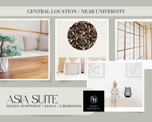 SH Asia Suite l 3 Betten l Sauna l 450m bis Universität