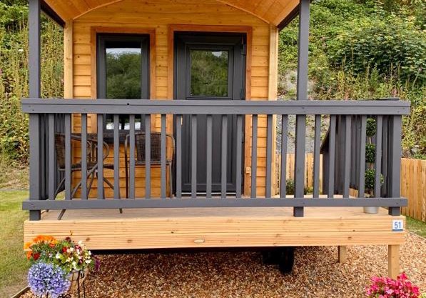 Shepherds Hut at Wern Mill