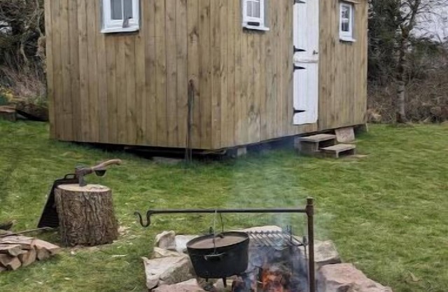 Shepherds Hut in Dark Sky Reservenn