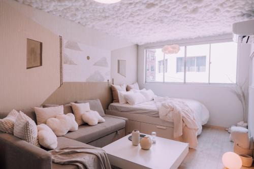 Shinsaibashi Puff Cloud House with Private Sauna