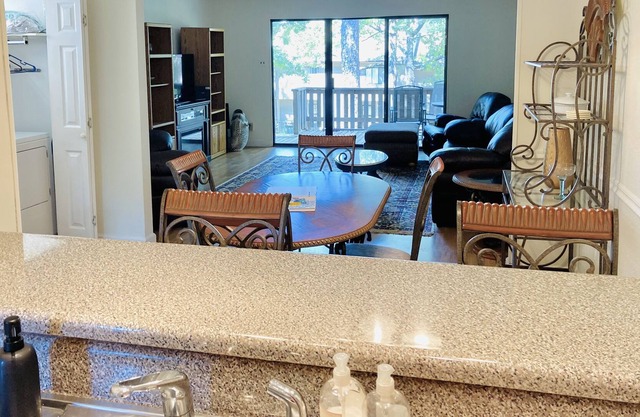 Short walk to the Cool Pool!! Condo with laid back feel!