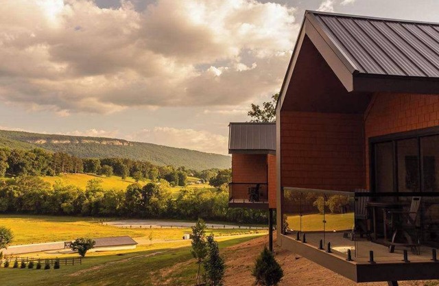 Side-by-Side Luxury Cabins with Panoramic Views