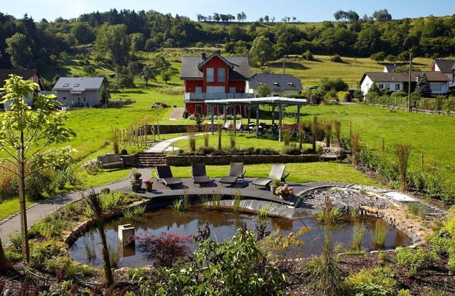 Single room "Maarblick" shower / WC / balcony - NaturPurHotel Maarblick