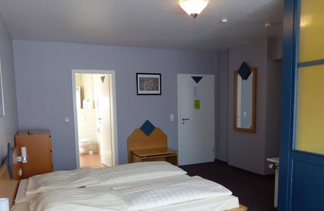 Single Room Shower / WC - Hotel Am Eifelsteig