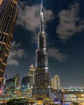 Skyline Serenity Breathtaking Full Burj Khalifa View from a High Floor 3905