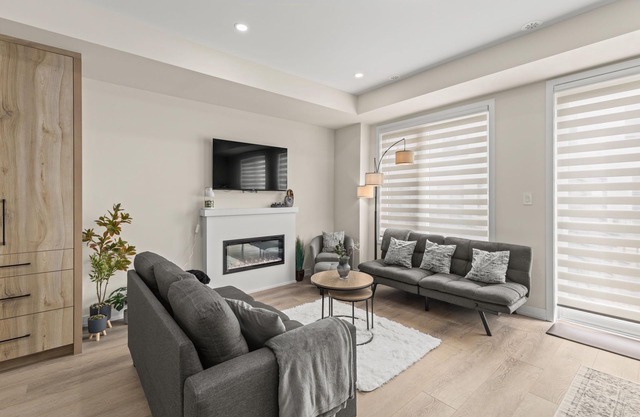 Sleek and Stylish 3-Story Townhouse with Parking
