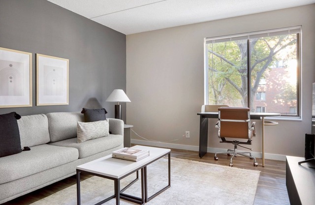 Sleek Brookline 1BR w/Gym nr Brookline Village T, by Blueground