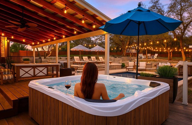 Sleeps 16+ Oasis*Estate w/Pool Hot Tub Movie
