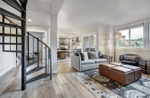Slopeside Retreat in Downtown Breck, with hot tubs and heated pool on-site