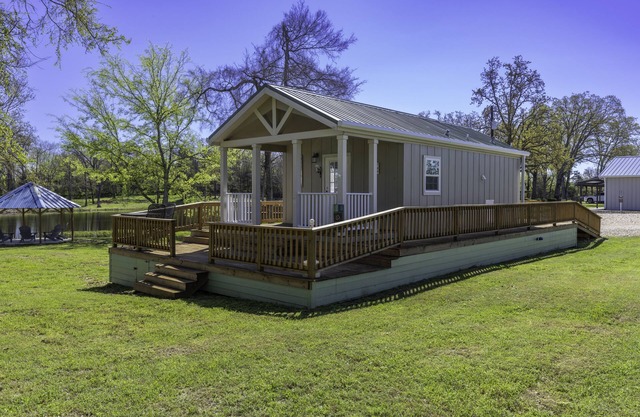 Small Home near Lake Fork w/Stocked Ponds