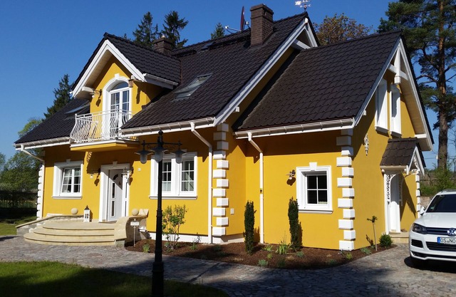 Small yellow villa in Mazury - Apartment GROUND FLOOR