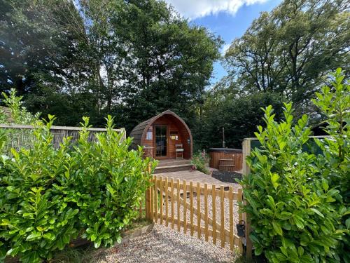 Smart glamping site in longtown, with veiws of the Black Mountains